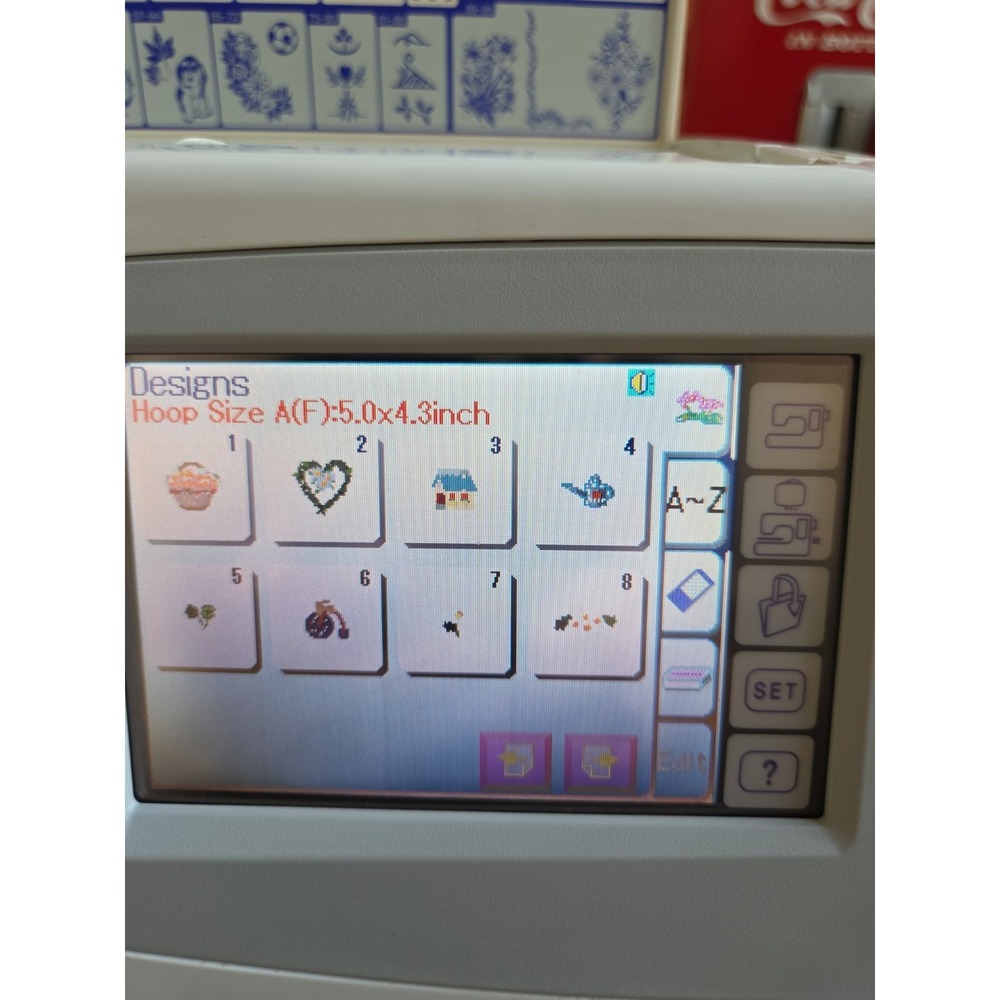 Janome Memory Craft 9700 Computerized Sewing Embroidery Machine With Hoops - Picture 12 of 16